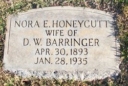 Nora E. <I>Honeycutt</I> Barringer 