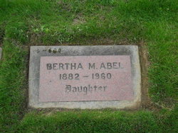 Bertha May Abel 
