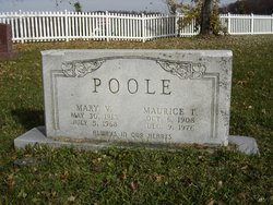 Mary Virginia <I>Duvall</I> Poole 