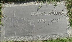Marian Elizabeth <I>Graves</I> Merrihew 
