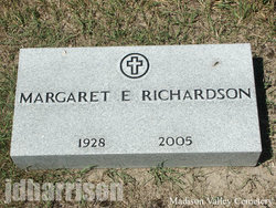Margaret E Richardson 