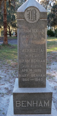 Henrietta <I>Wilburn</I> Benham 