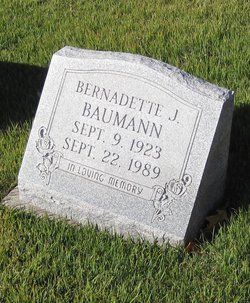 Bernadette J. Baumann 