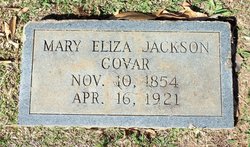 Mary Eliza <I>Jackson</I> Covar 