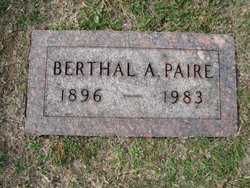 Bertha A Paire 