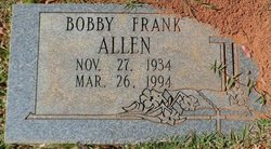 Bobby Frank Allen 