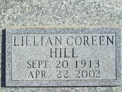 Lillian Coreen <I>Baccus</I> Hill 