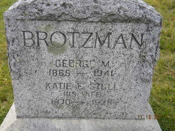 Katie E <I>Stull</I> Brotzman 