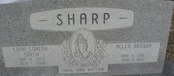 Edna Lorene <I>Smith</I> Sharp 