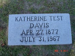 Katherine <I>Test</I> Davis 