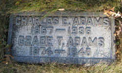 Grace Mable <I>Tennant</I> Adams 