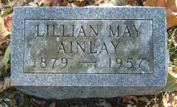 Lillian May <I>Rolph</I> Ainlay 