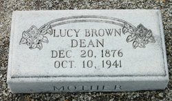 Lucy Iola <I>Brown</I> Dean 