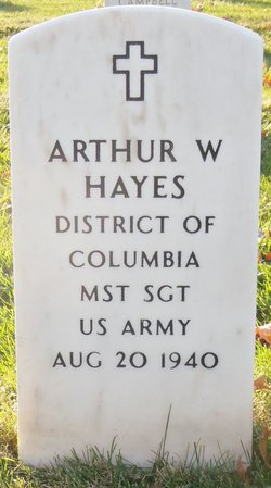 Sgt Arthur W Hayes 