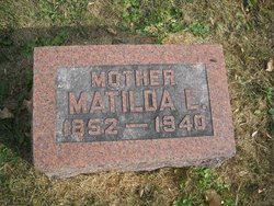 Matilda Elizabeth <I>Prather</I> Bowman 