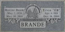 Maxine <I>Baum</I> Brande 