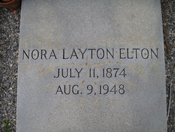 Nora O. <I>Layton</I> Elton 