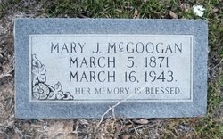Mary Jane <I>Cameron</I> McGoogan 