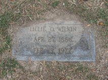 Lillie Odessa <I>Jeffries</I> Wilkin 