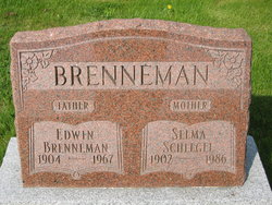 Selma <I>Schlegel</I> Brenneman 