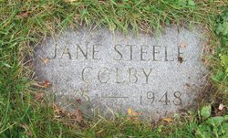 Jane <I>Steele</I> Colby 
