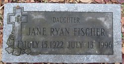 Jane <I>Ryan</I> Fischer 