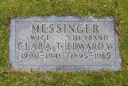 Clara T. <I>Carlson</I> Messinger 