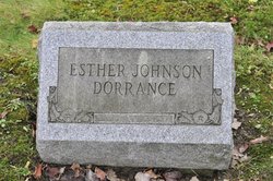 Esther <I>Johnson</I> Dorrance 
