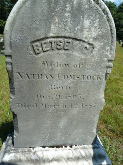 Betsey <I>Cook</I> Comstock 