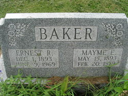 Mayme E. <I>Cook</I> Baker 