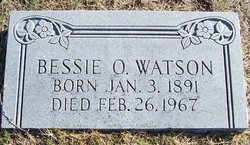 Bessie Lee <I>Oglesby</I> Watson 