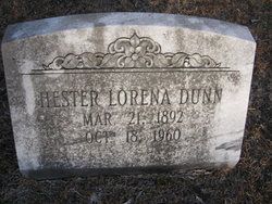Hester Lorena Dunn 