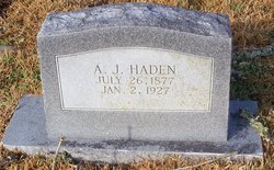 A. James Haden 