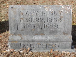 Mary R. <I>Bludworth</I> Guy 