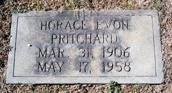 Horace Evon Pritchard 
