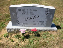 Bernice Geneva <I>Garten</I> Adkins 