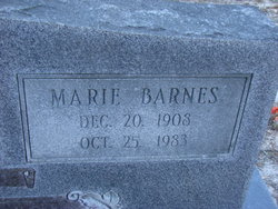 Marie <I>Barnes</I> Hendley 