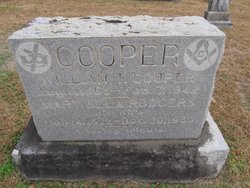 Mary Ella <I>Rodgers</I> Cooper 