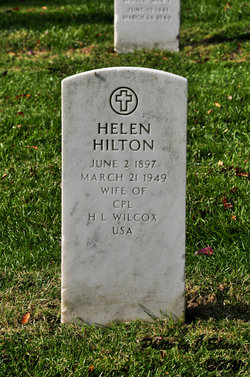Helen <I>Hilton</I> Wilcox 