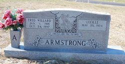 F W Willard “Fred” Armstrong 