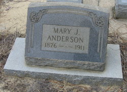 Mary Jane <I>Zeigler</I> Anderson 