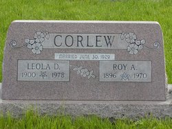 Mrs Leola “Lee” <I>Davidson</I> Corlew 