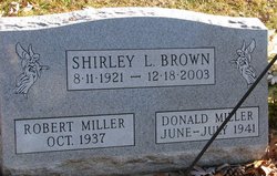Shirley Laura <I>Deford</I> Brown 