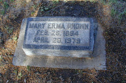 Mary Erma <I>Nesbitt</I> Brown 