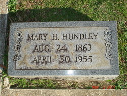 Mary Etta <I>Hopkins</I> Hundley 