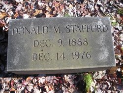 Donald Marion “Don” Stafford 