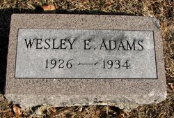 Wesley E Adams 