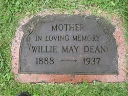 Willie May <I>Duncan</I> Dean 