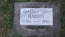 Barbara Ann <I>Mann</I> Harris 