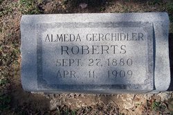 Almeda <I>Gescheidle</I> Roberts 